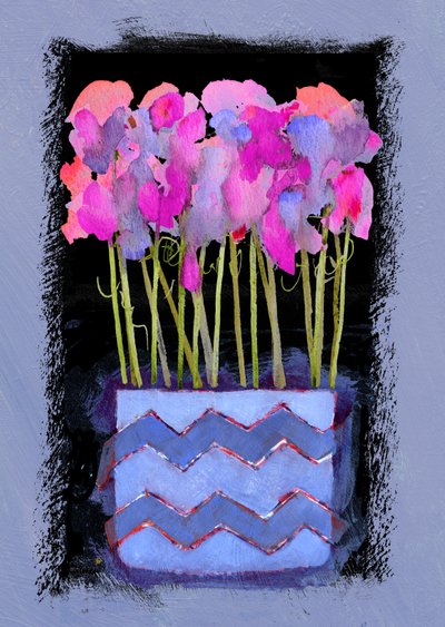 Sweet Peas by Clive Metcalfe